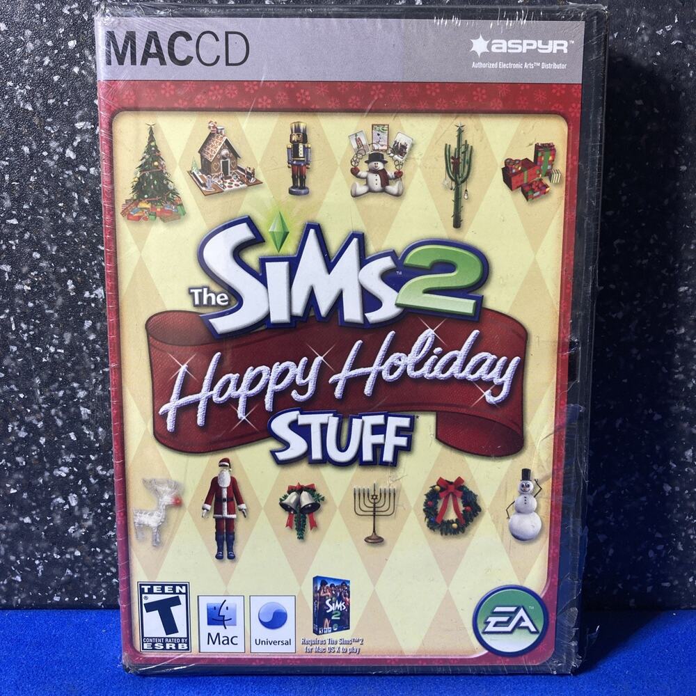 Sims 2: Happy Holiday Stuff (mac, 2007)